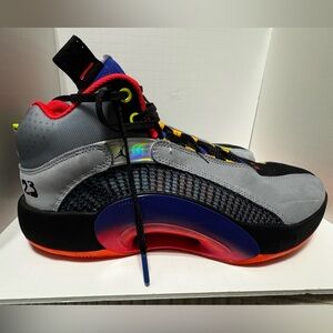 Grey Air Jordan 35 center of gravity